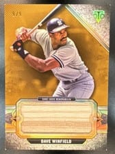 2024 Topps Triple Threads Legends Jumbo Relics Dave Winfield #RLJ-DW card