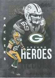 2021 Panini Absolute Unsung Heroes David Bakhtiari #1 card