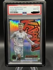 2025 Panini Prizm FIFA Club World Cup Kaboom! David Beckham #17 card