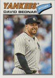 2026 Topps Heritage Base Set David Bednar #207 card