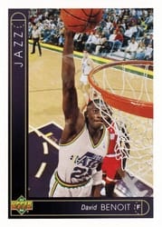 1993-94 Upper Deck Base Set David Benoit #27 card
