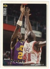 1995-96 Collector's Choice Base Set David Benoit #137 card