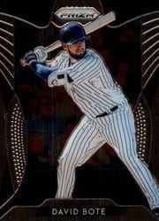 2019 Panini Prizm Base Set David Bote #158 card