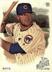 2019 Topps Allen & Ginter Base Set David Bote #198 card