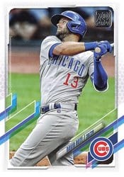 2021 Topps Base Set David Bote #4 card