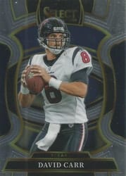 2025 Panini Select Base Set David Carr #50 card