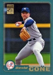 2001 Topps Base Set David Cone #65 card