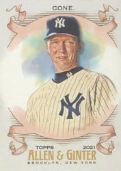 2021 Topps Allen & Ginter Base Set David Cone #314 card