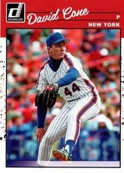 2023 Donruss Base Set David Cone #277 card