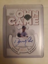 2024 Topps Archives 2006 Topps Baseball Own the Game Autographs David Cone #06OGA-DC card