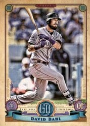 2019 Topps Gypsy Queen Base Set David Dahl #241 card