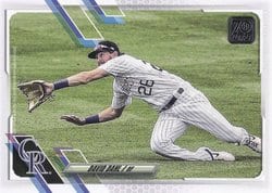 2021 Topps Base Set David Dahl #107 card