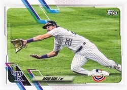 2021 Topps Opening Day Base Set David Dahl #67 card