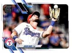 2021 Topps Update Base Set David Dahl #US193 card