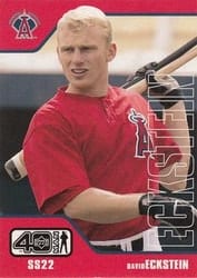 2002 Upper Deck 40-Man Base Set David Eckstein #14 card