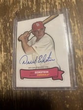 2024 Topps Archives 1968 Topps Action All-Stars Autographs David Eckstein #68AA-DE card