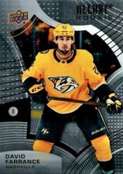 2021-22 Upper Deck Allure Base Set David Farrance #136 card