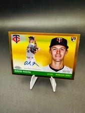 2025 Topps Chrome Platinum Autographs David Festa #CPA-DF card