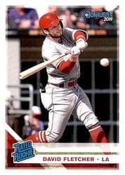 2019 Donruss Base Set David Fletcher #36 card