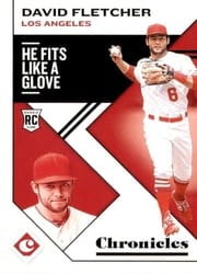2019 Panini Chronicles Base Set David Fletcher #38 card