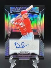 2019 Panini Prizm Rookie Autographs David Fletcher #RA-DF card