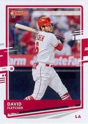 2020 Donruss Base Set David Fletcher #138 card