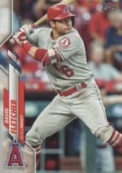 2020 Topps Base Set David Fletcher #134 card