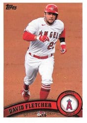 2021 Topps Archives Base Set David Fletcher #270 card
