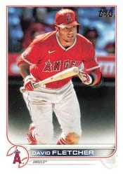 2022 Topps Base Set David Fletcher #447 card