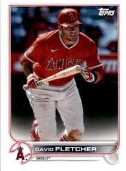 2022 Topps Mini Base Set David Fletcher #447 card
