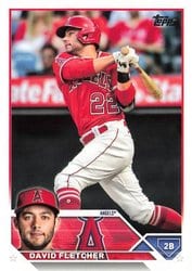 2023 Topps Base Set David Fletcher #636 card