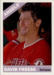 2015 Topps Heritage Base Set David Freese #18 card