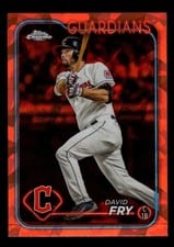 2024 Topps Chrome Sapphire Edition Base Set David Fry #446 card