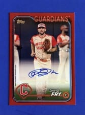 2024 Topps Update 2024 MLB All-Star Game Autographs David Fry #ASGA-DF card