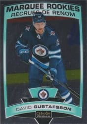 2019-20 O-Pee-Chee Platinum Base Set David Gustafsson #157 card