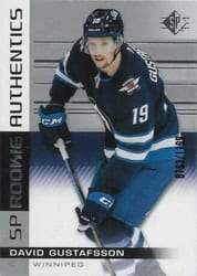 2019-20 SP Base Set David Gustafsson #126 card