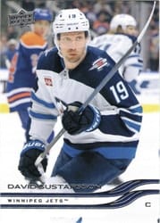 2025-26 Upper Deck Base Set David Gustafsson #197 card