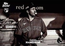2024 Topps Black & White Base Set David Hamilton #17 card