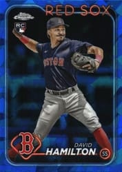 2024 Topps Chrome Sapphire Edition Base Set David Hamilton #202 card