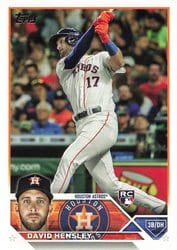 2023 Topps Base Set David Hensley #649 card