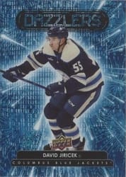 2022-23 Upper Deck Dazzlers David Jiricek #DZ-110 card