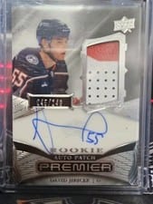 2022-23 Upper Deck Premier Acetate Rookie Autograph Patch David Jiricek #AR-DJ