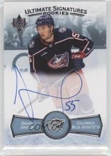 2022-23 Upper Deck Ultimate Collection Ultimate Signatures Rookies David Jiricek #USR-DJ card