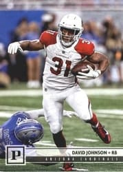 2018 Panini Base Set David Johnson #1 card