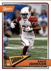 2018 Panini Classics Base Set David Johnson #2 card