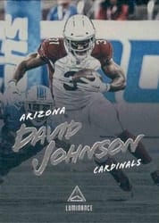 2018 Panini Luminance Base Set David Johnson #24 card