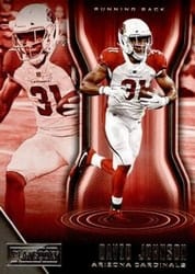 2018 Panini Playbook Base Set David Johnson #95 card