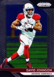 2018 Panini Prizm Base Set David Johnson #196 card