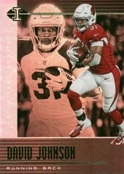 2019 Panini Illusions Base Set David Johnson #35 card