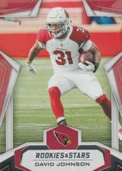 2019 Panini Rookies & Stars Base Set David Johnson #1 card